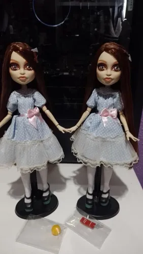 Monster high skullektor the shining - Gêmeas do iluminado 