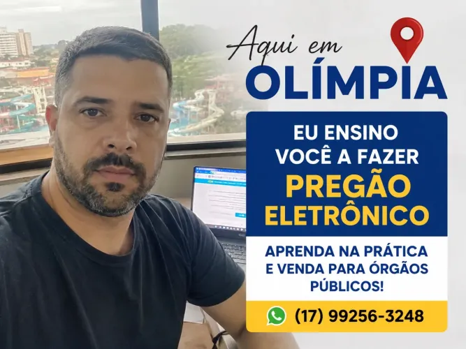 Pregão eletrônico aprenda em Olímpia sp 