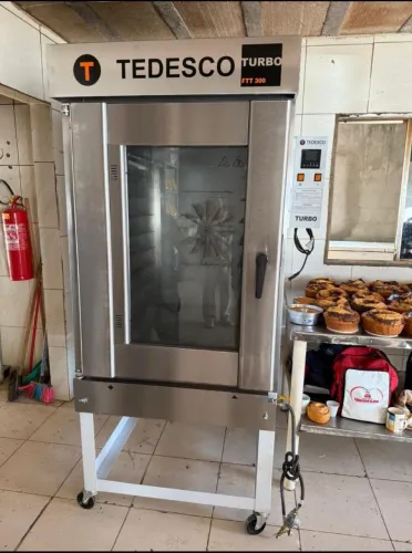 Fornos de padaria turbo gás e turbo elétrico para 10 telas em até 10x sem juros no cartão