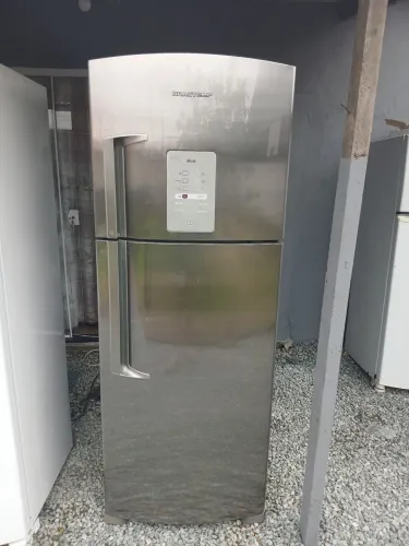 GELADEIRA BRASTEMP INOX FROST FREE