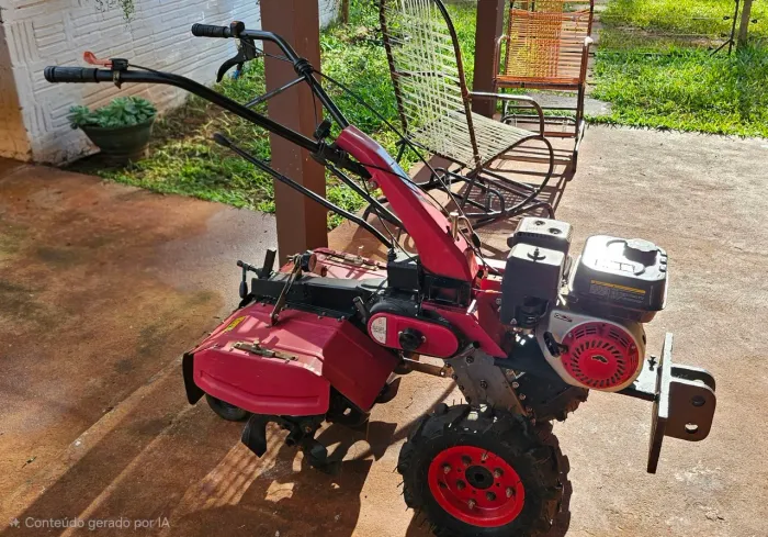 Motocultivador/Tratorito Gasolina Toyama 212cc 7hp Roda/ enxada 65cm