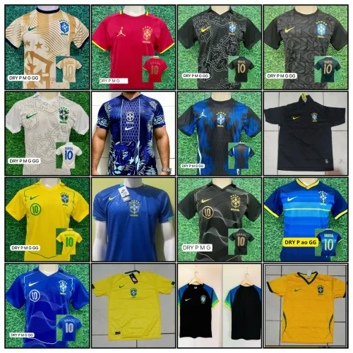 Camisas do Brasil vários modelos