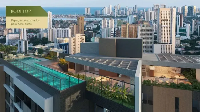 Imóvel para venda tem 88 metros quadrados com 3 quartos em Graças - Recife - PE