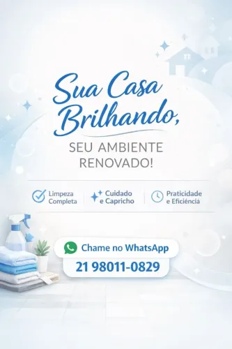 Serviço de faxineira (Condomínio & doméstica) 