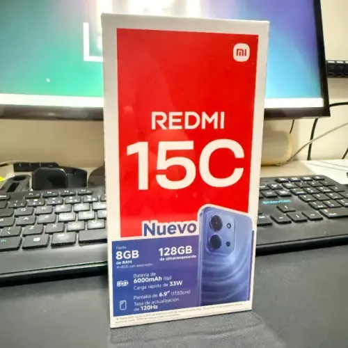 Xiaomi Redmi 15C Dual SIM de 128GB 4GB RAM de 6.9" 50MP 8MP - (Global)