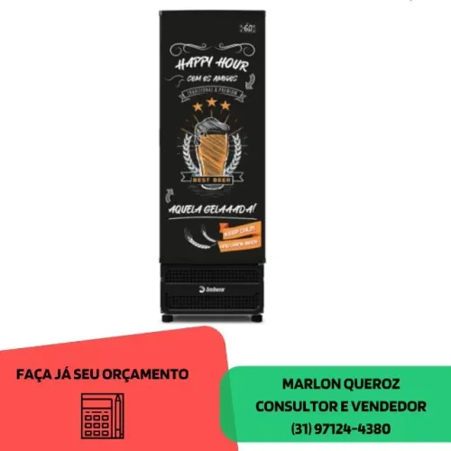 Cervejeira 565L Imbera Porta Cega 220v