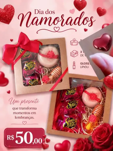 Kit dia dos namorados