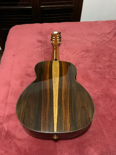 Violão Rozini RX227ATNP - 7 Cordas / Seminovo - Maciço 