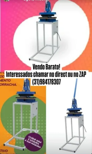 Máquina de fazer chinelo
