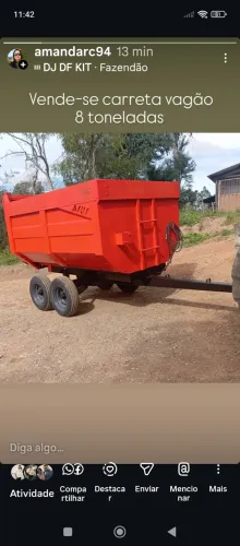 Carreta 8 toneladas