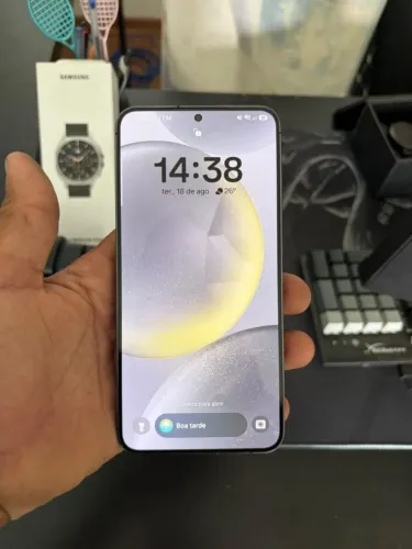 S24 + e smartwatch Classic 8, sem detalhes e preço mais doq justo!!!