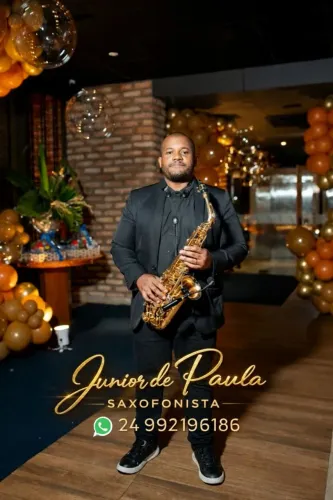 Saxofonista para o seu evento 