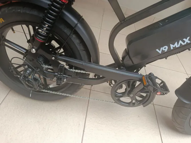 Bicicleta elétrica v9 max