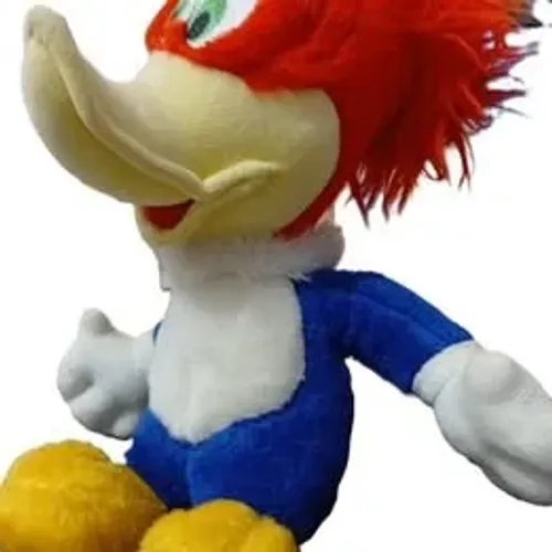 Pica-Pau Pelúcia Clássico Grande (35cm) - Produto Original e Oficial