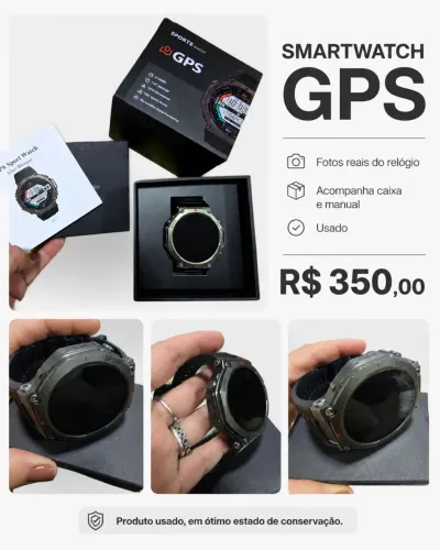 Smartwatch GPS Esportivo AT300L