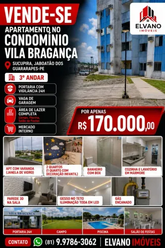 Apartamento em Jaboatão dos Guararapes