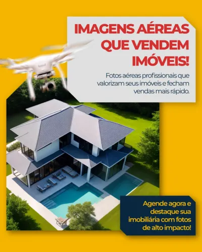 Faço imagens e vídeos de drone! 