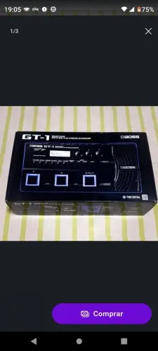 Pedaleira Boss GT-1