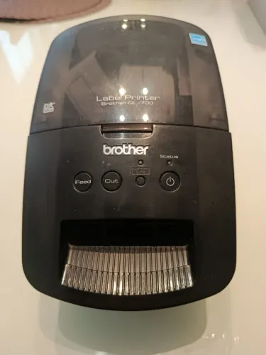 Impressora Térmica Brother QL-700 - Etiquetas - USB - Ótimo Estado