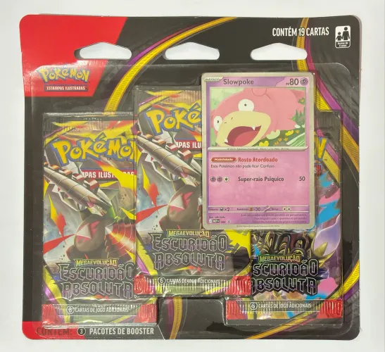 Blister Triplo Mega Evolução 5 Escuridão Absoluta 