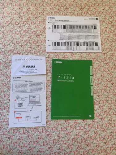 Piano digital YAMAHA P125a
