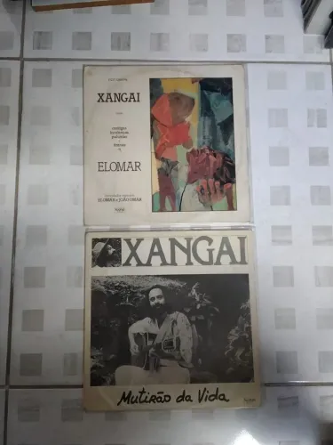 2 lps vinil Xangai e Elomar