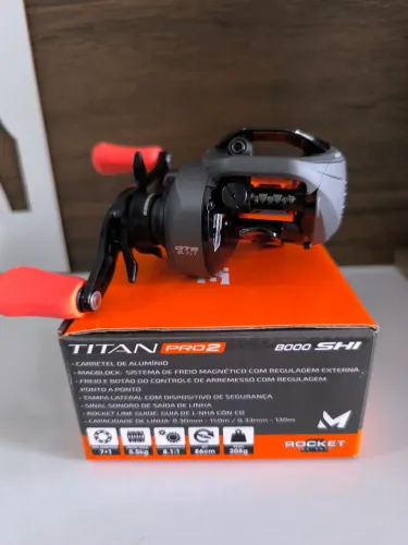 Carretilha Marine Sport Titan pro 2 8000 - Lado Direito 