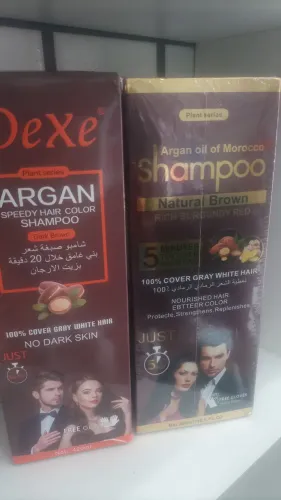 DEXE ARGAN ESCURECE CRISALHOS EM 5 MINUTOS, EXCELENTE 