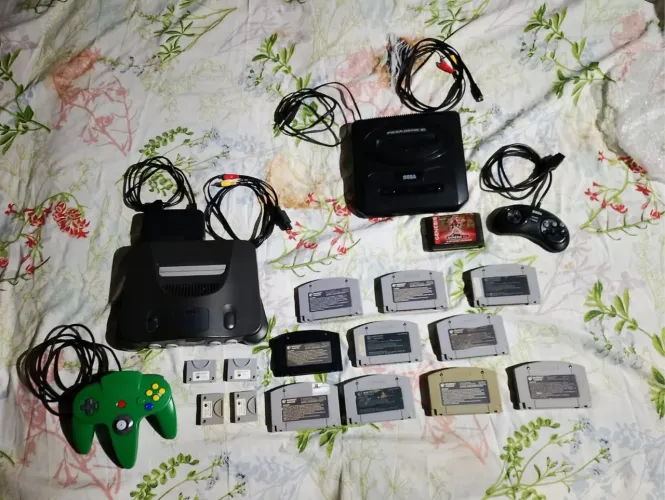 Nintendo 64 e mega Drive