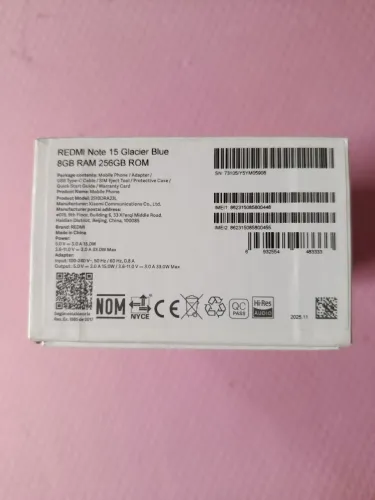 Celular redimi note 15 5g