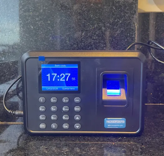 RELÓGIO DE PONTO BIOMÉTRICO (NOVO)