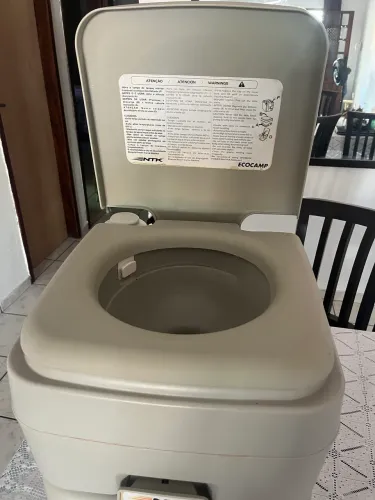 Vaso Sanitário Banheiro Portátil Químico Ecocamp 20l