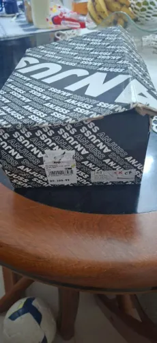Tênis ajunss bota camurça preto 44