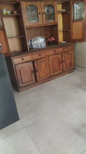 Armário de cozinha Mogno maciço