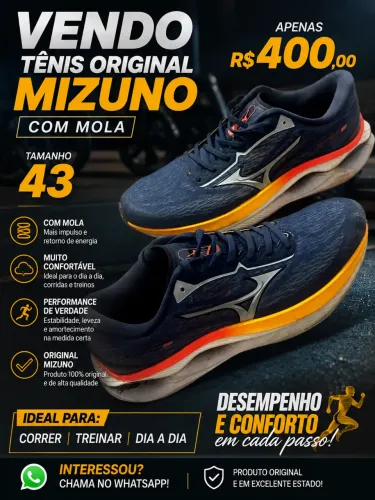 Tênis da mizuno original