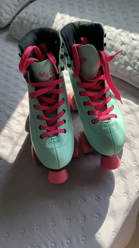 PATINS QUAD USADO APENAS 2 VEZES | COM CAPA