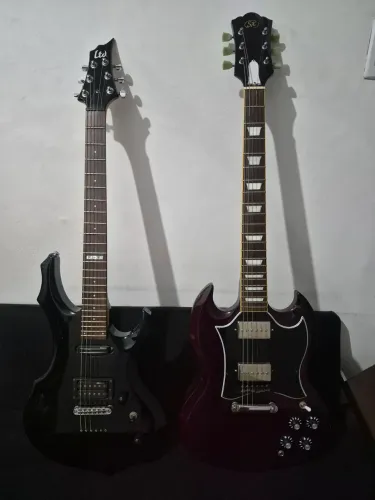 Guitarra SX SG e LTD F10