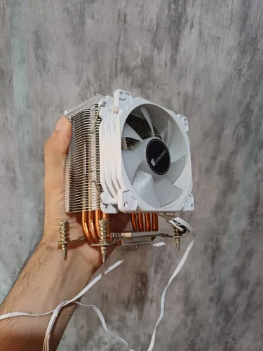 Air Cooler 4 heatpipes Jonsbo ARGB 5v braço IMPECÁVEL 