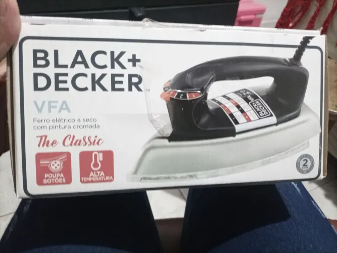 Ferro de passar Black+Decker