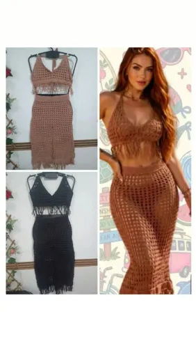 Conjunto de tricô