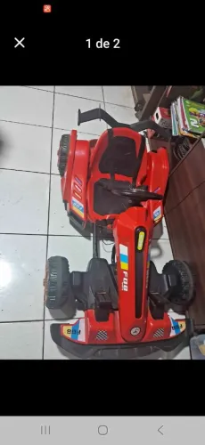 Carrinho elétrico fórmula 1 12 volts