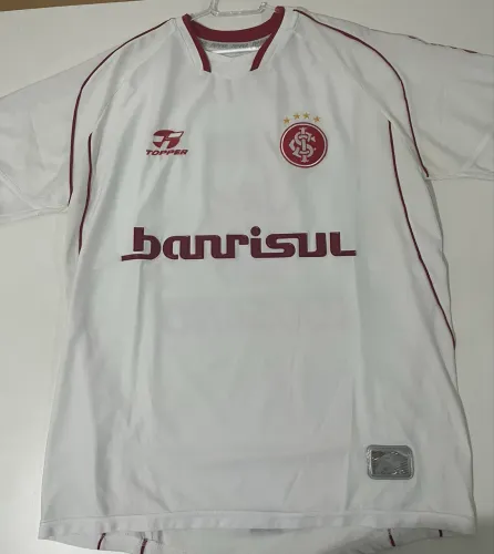 Camisa Internacional Topper 2003 (jogador) Branca tamanho M