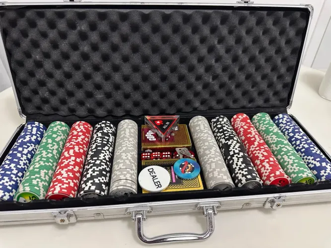 Maleta Fichas Poker