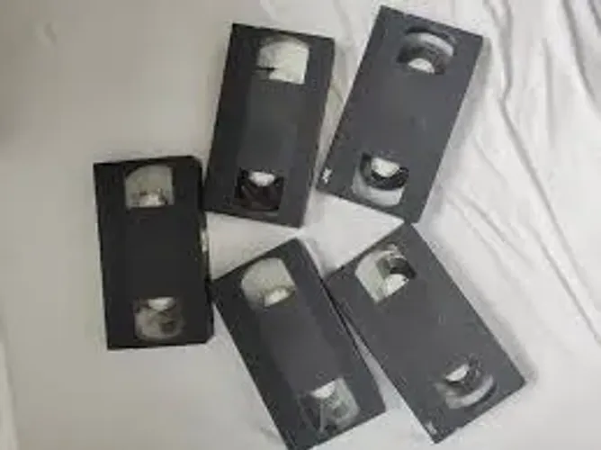 Lote com 20 fitas Vhs para artesanatos