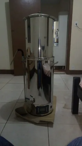 Panela Elétrica Cervejeira 52L Single Vessel automatizada