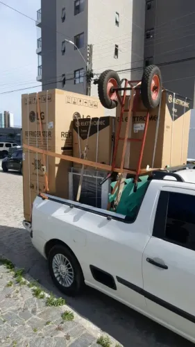 Transporte cama messa máquina fogão mudanças etc..