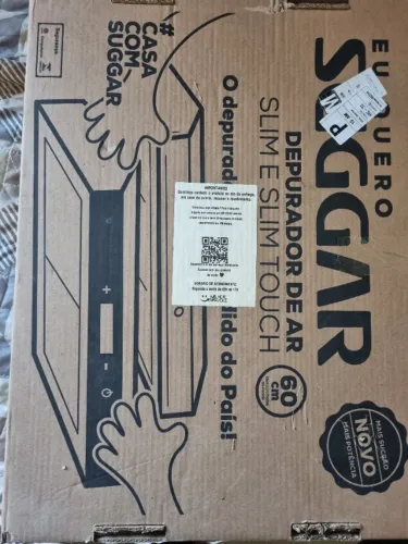 Vendo Depurador slim novo, nunca instalado.