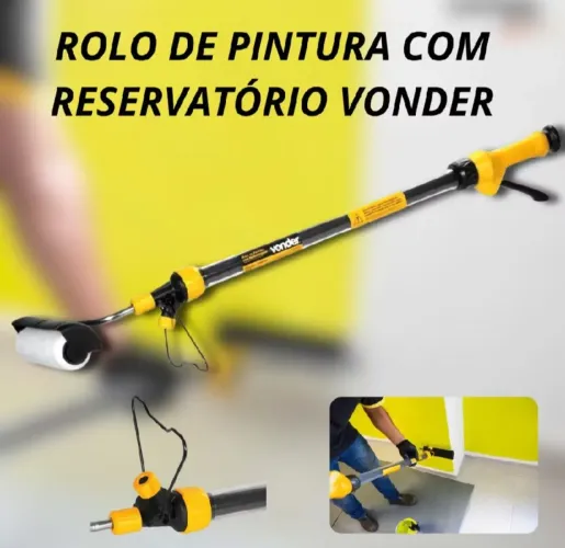 Vendo rolo de pintura com reservatório novo