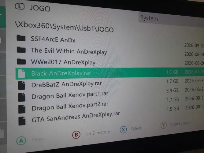 Xbox 360 com vários jogo desbloqueado