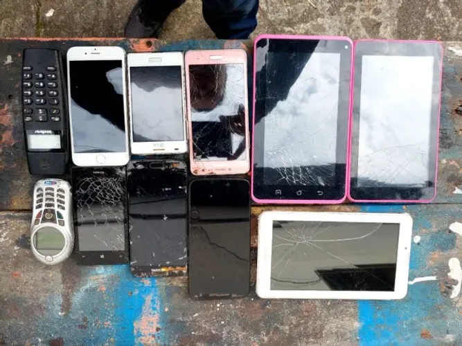 Lote de celular e tablet